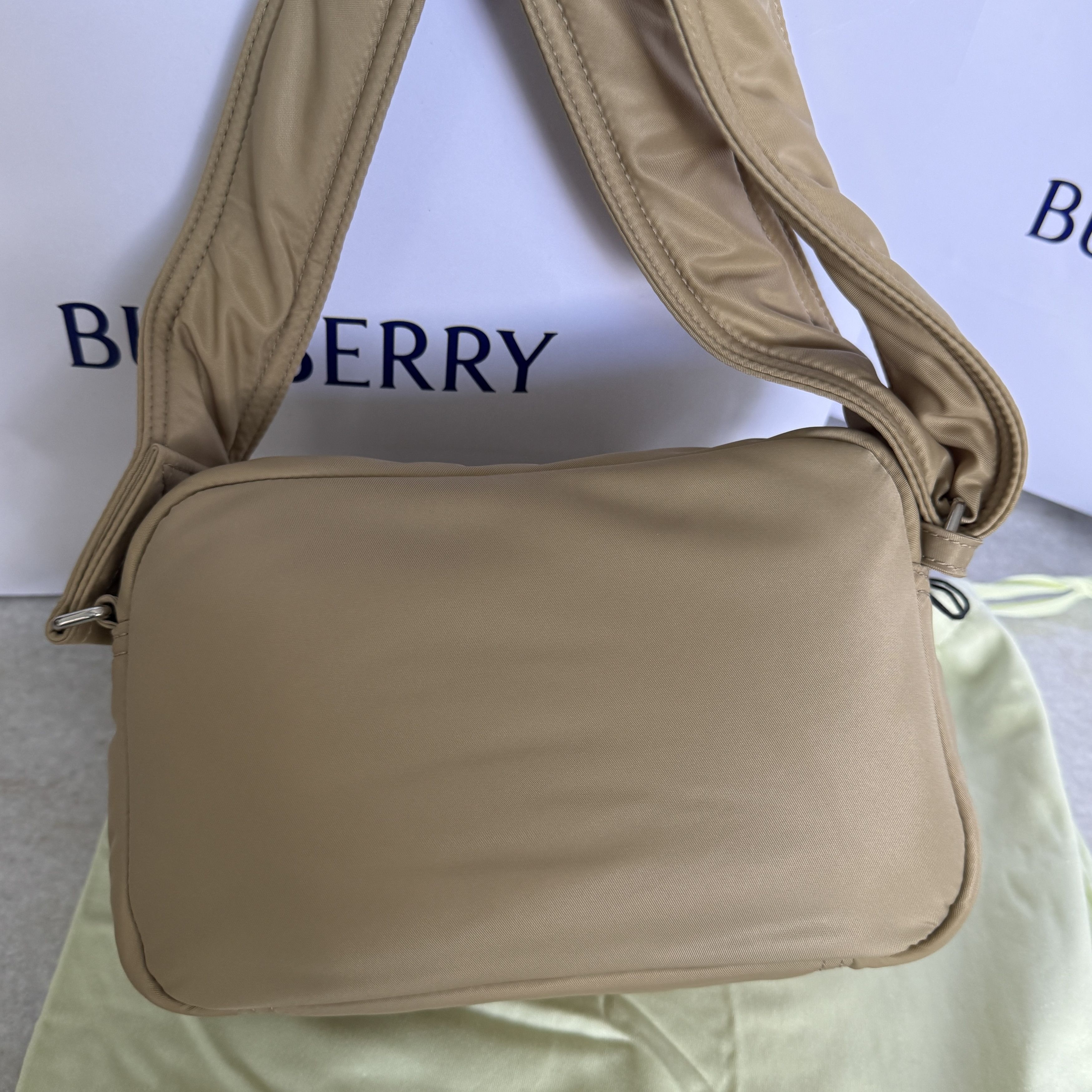 Burberry Burberry Warner Nylon Crossbody Bag 81044931 Camera Bag New Size ONE SIZE - 9 Thumbnail