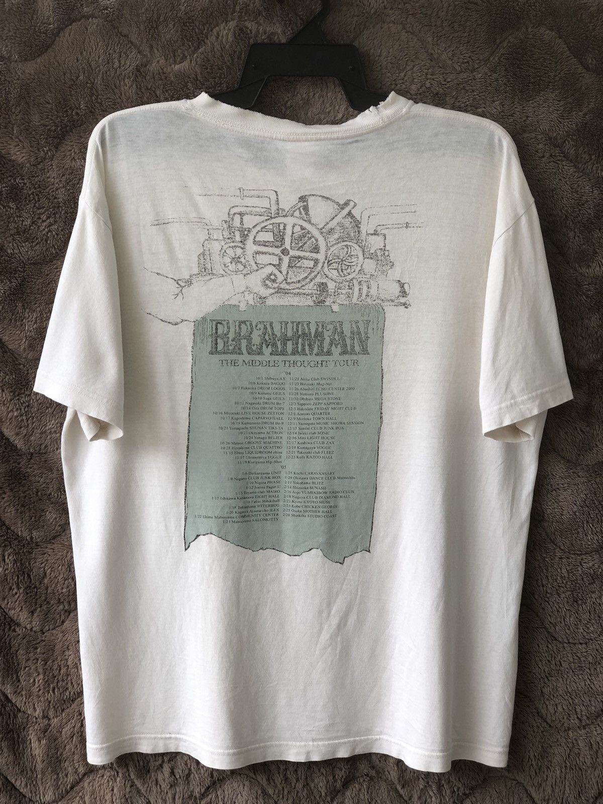 Band Tees Distressed BRAHMAN Japanese Punk Band Tee Size US L / EU 52-54 / 3 - 9 Thumbnail