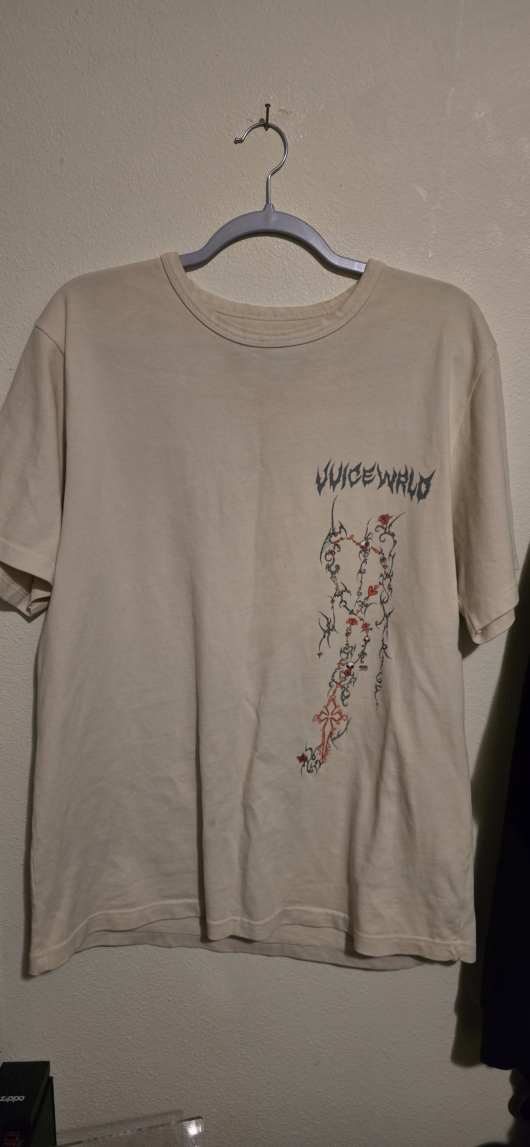999 Club juice wrld rose in good faith t-shirt Size US L / EU 52-54 / 3 - 1 Thumbnail