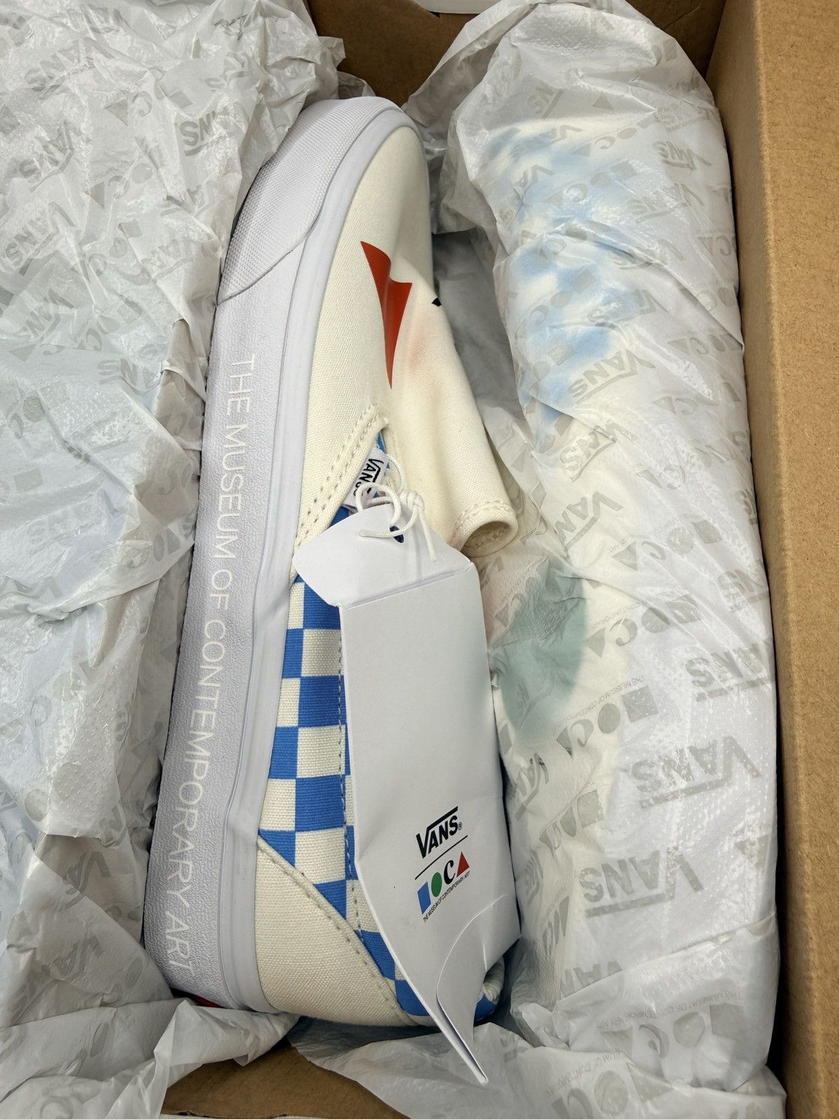 Vans Vans Classic Slip-On MOCA Museum of Contemporary Arts sz 10 Size US 10 / EU 43 - 16 Thumbnail
