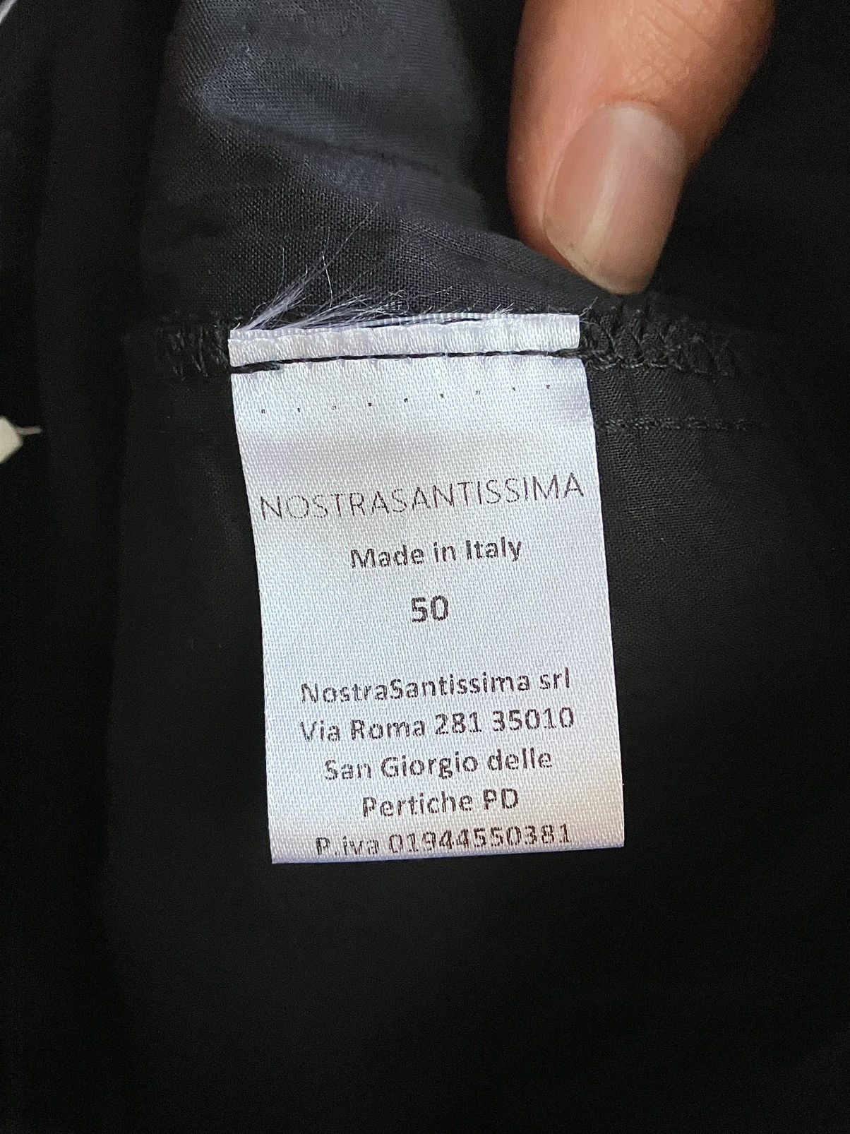 Nostra Santissima NostraSantissima: Black Linen Pleated Shorts Size US 33 - 7 Thumbnail