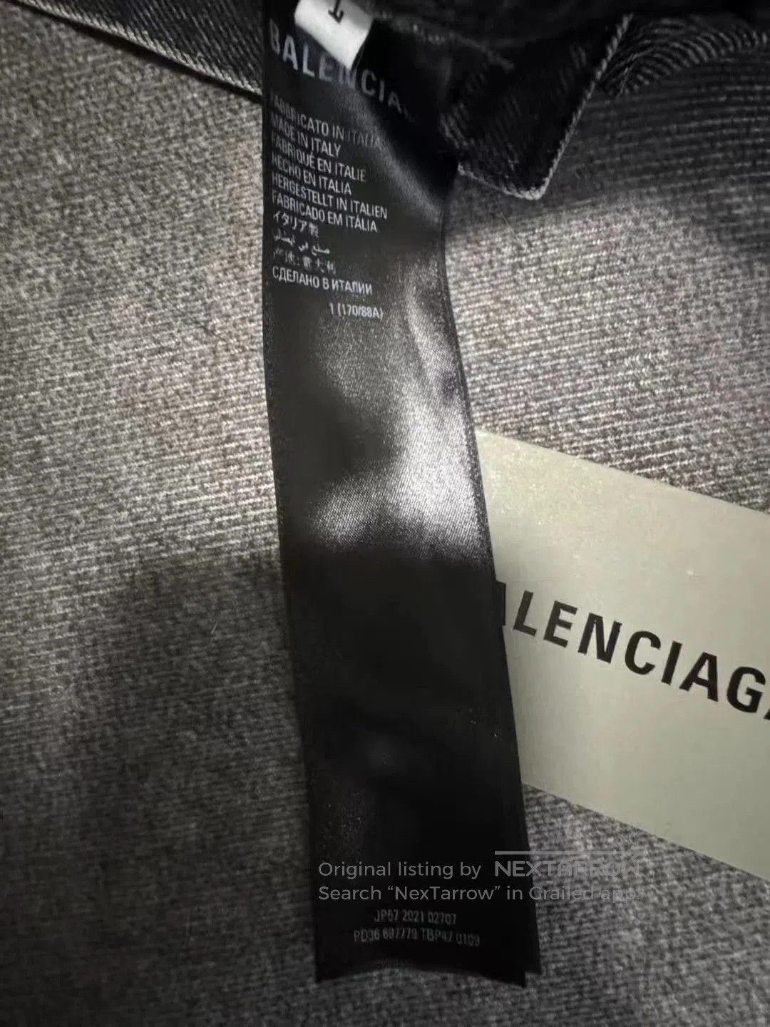 Balenciaga Balenciaga Distressed Denim Jacket. Size US XS / EU 42 / 0 - 4 Thumbnail