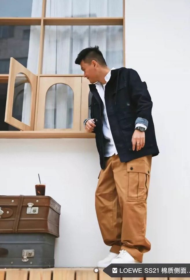 Loewe Loewe Heavy-duty camel-colored work pants Size 32" / US 10 / IT 46 - 8 Thumbnail