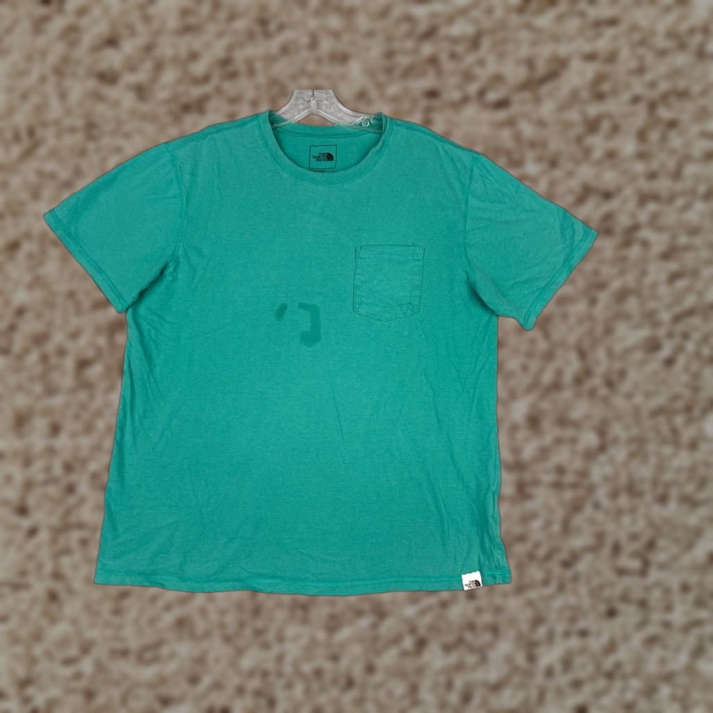 The North Face The North Face Shirt Men Large Blue Crew Short Sleeve Cotton Blend Pocket READ YourTouch Size US L / EU 52-54 / 3 - 1 Thumbnail