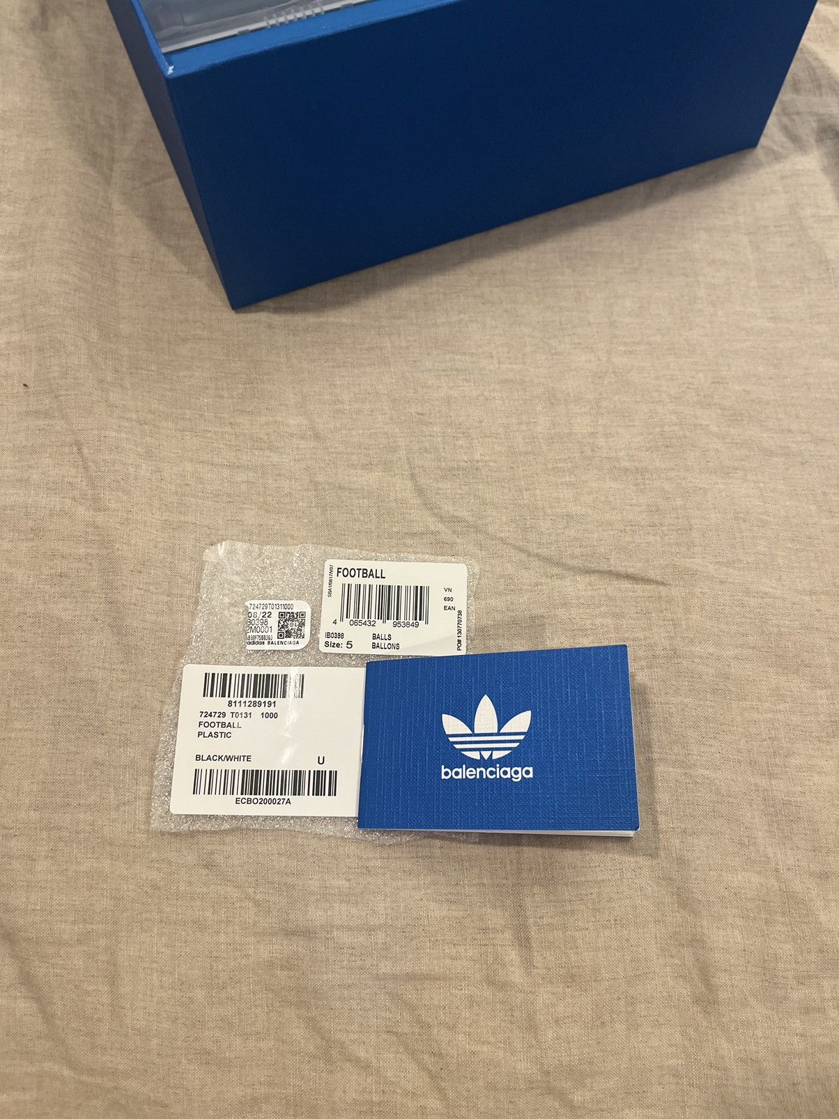 Adidas × Balenciaga Sold Out Balenciaga X Adidas Logo Soccer Ball, Football Size ONE SIZE - 6 Thumbnail