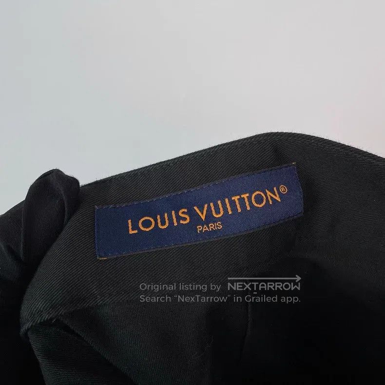 Louis Vuitton Louis Vuitton size US 54 Black overalls pants Size US 38 / EU 54 - 6 Thumbnail