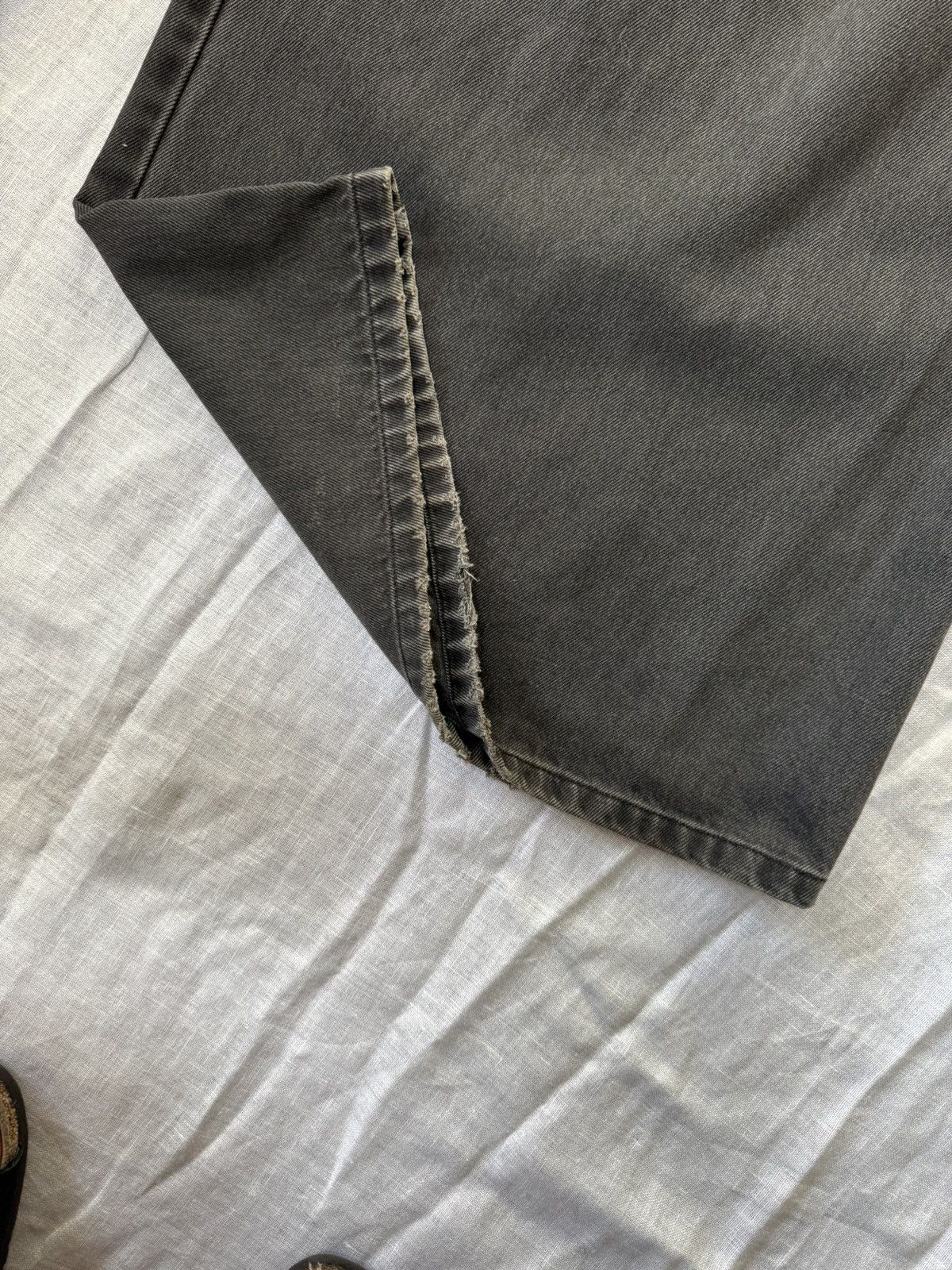 Raf Simons Raf Simons AW04 Waves Redux Archive Oversized Wide Leg Jeans Size US 34 / EU 50 - 10 Thumbnail