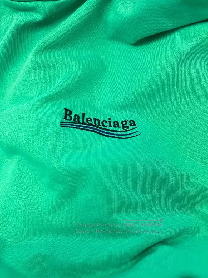Balenciaga Balenciaga Logo Printed Hooded Sweatshirt Size US M / EU 48-50 / 2 - 3 Thumbnail