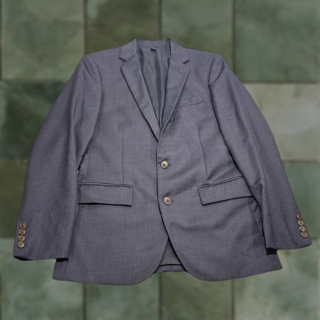 J.Crew J.CREW Thompson Jacket/Blazer 100% Wool Men 36R Blue Blazer Suit Jacket Shirt? Size 36R - 1 Thumbnail