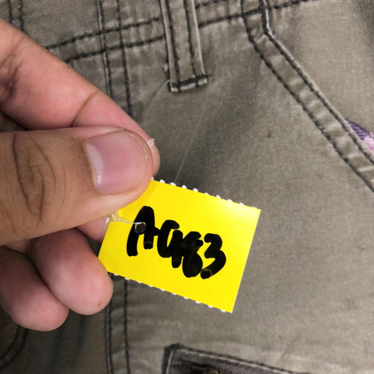 Japanese Brand Kiss Mark Cargo utility tactical Multipocket Pants #A983 Size 27" / US 4 / IT 40 - 16 Thumbnail