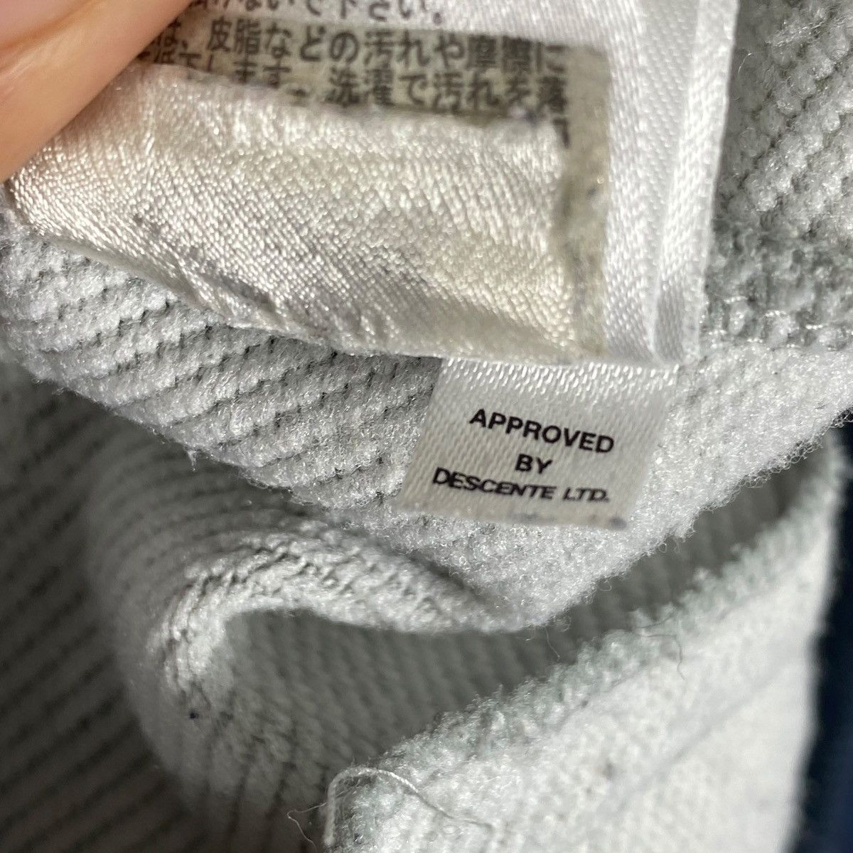 Umbro × Vintage Vintage Umbro Full Zip Sweatshirt Grey Pullover Jumper Size US L / EU 52-54 / 3 - 7 Thumbnail