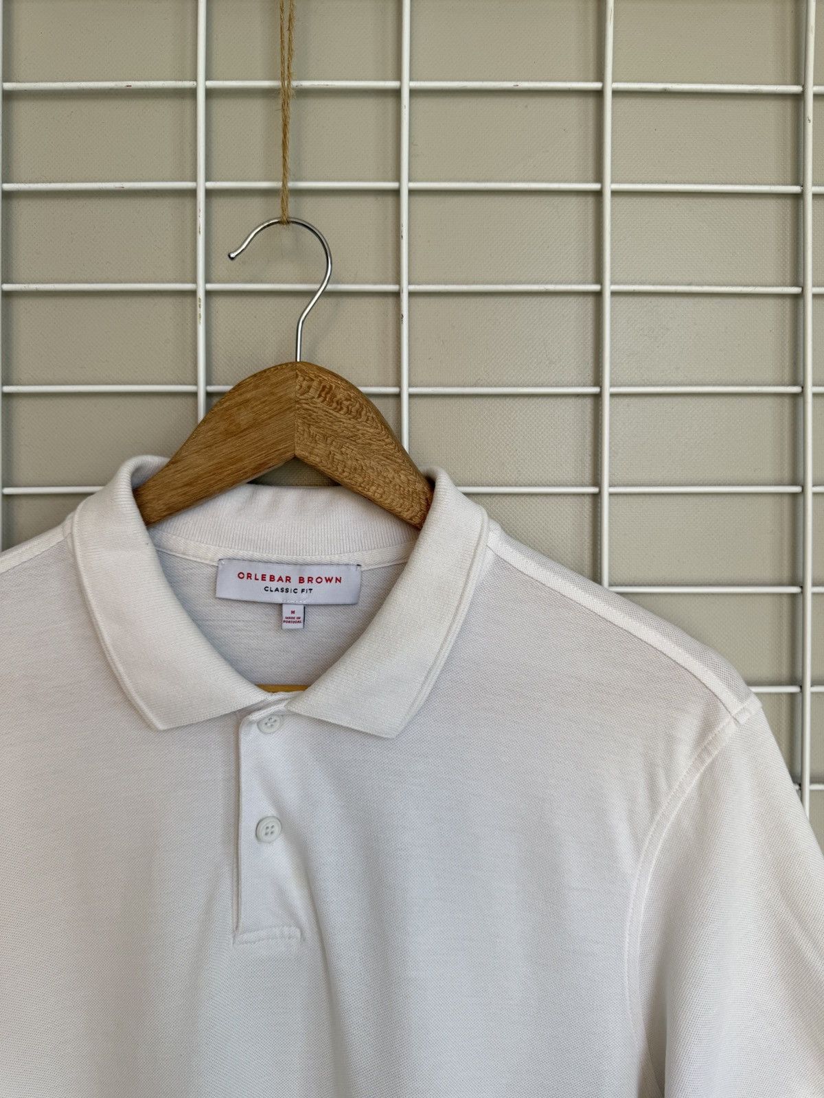 Orlebar Brown Orlebar Brown Jarrett Pique Polo Shirt Mens Size M Size US M / EU 48-50 / 2 - 6 Thumbnail
