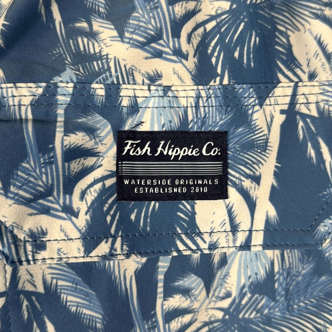 Vintage Fish Hippie Mens Volley Swim Trunks 8” Sailor Swimwear Board Shorts size L NEW Size US 33 - 5 Thumbnail