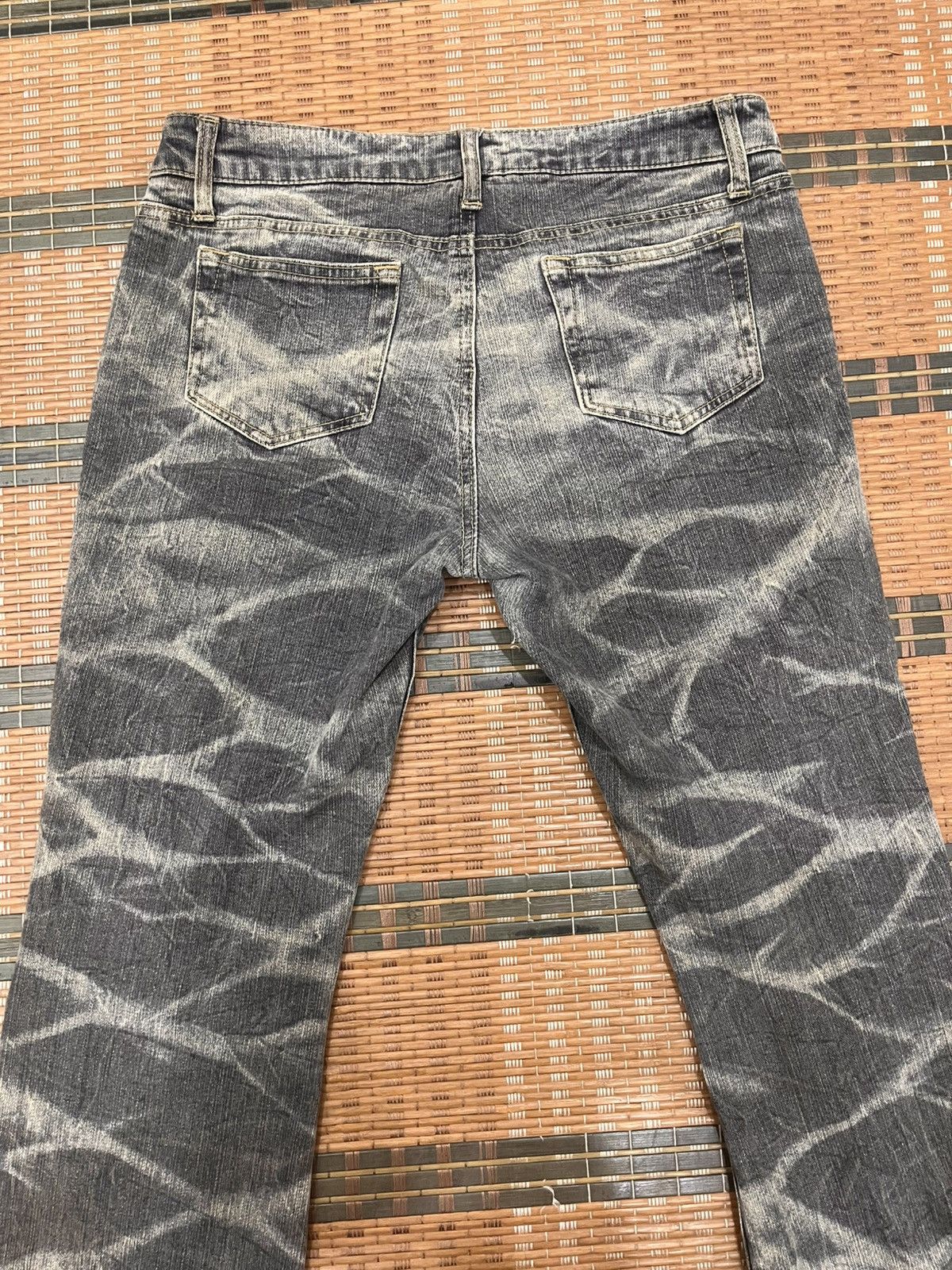 Japanese Brand Daily Topics Tornado Mart Glitter Flare Jeans Size 30" / US 8 / IT 44 - 10 Thumbnail
