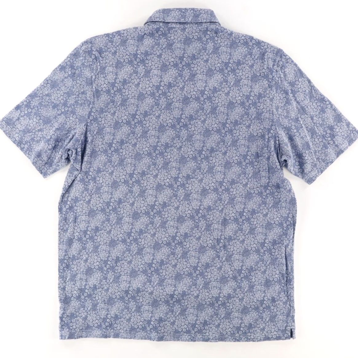 johnnie-O Johnnie-O Hangin Out Floral Polo Shirt Blue Men 2XL Shirt Slim Floral Cotton Short Sleeve Polo Men 2XL Size US XXL / EU 58 / 5 - 4 Thumbnail