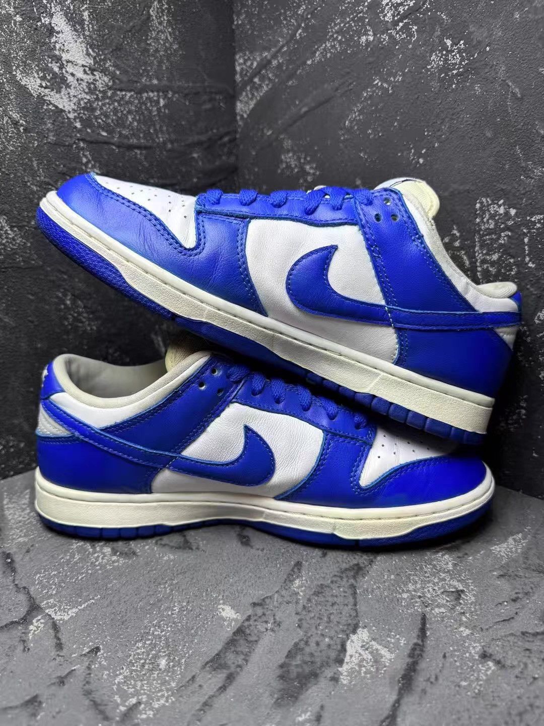 Nike Nike Dunk Kentucky White & Blue Q10 Size US 7.5 / EU 40-41 - 4 Thumbnail