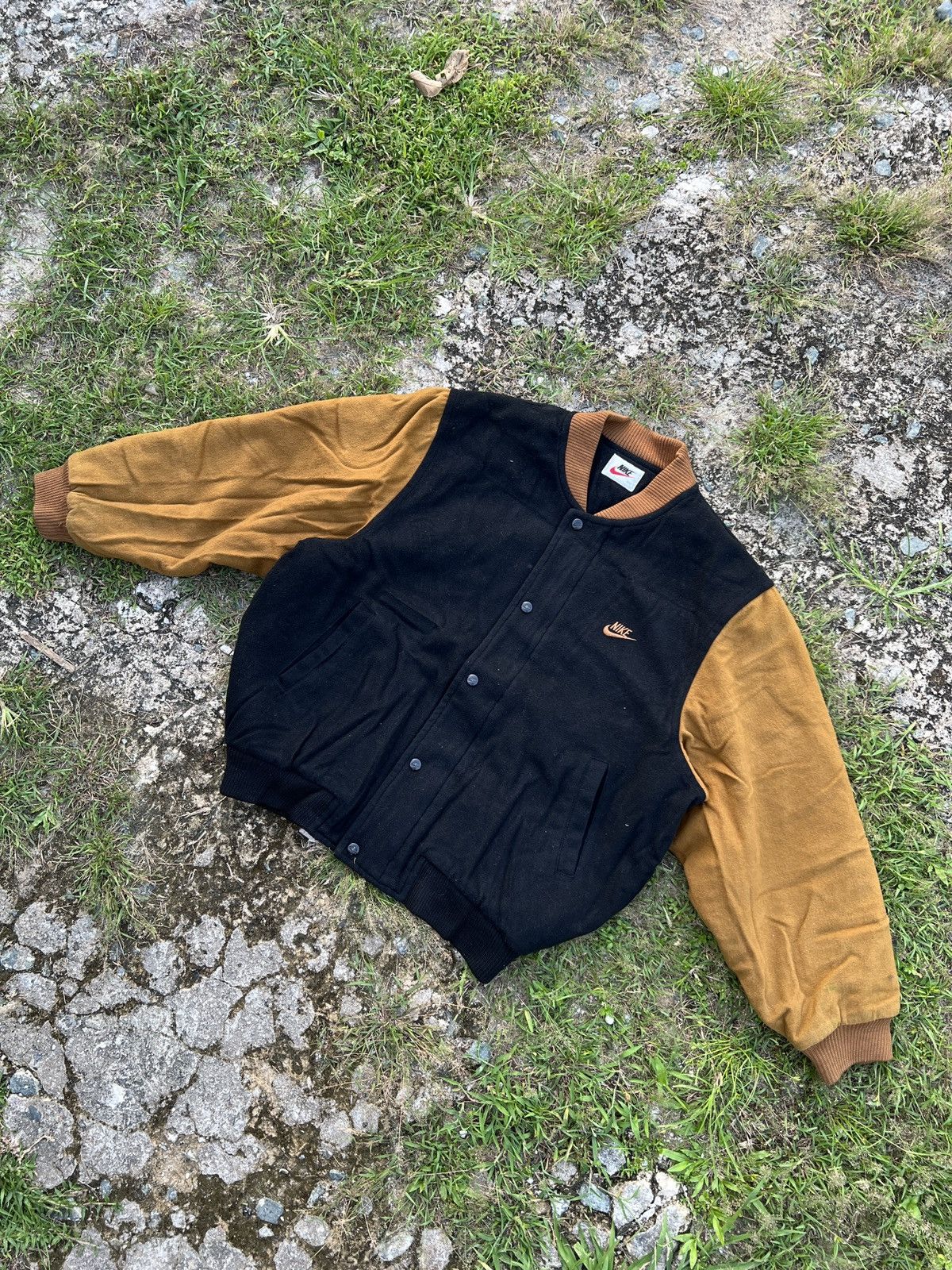 Vintage nike trademarks inc. varsity jacket