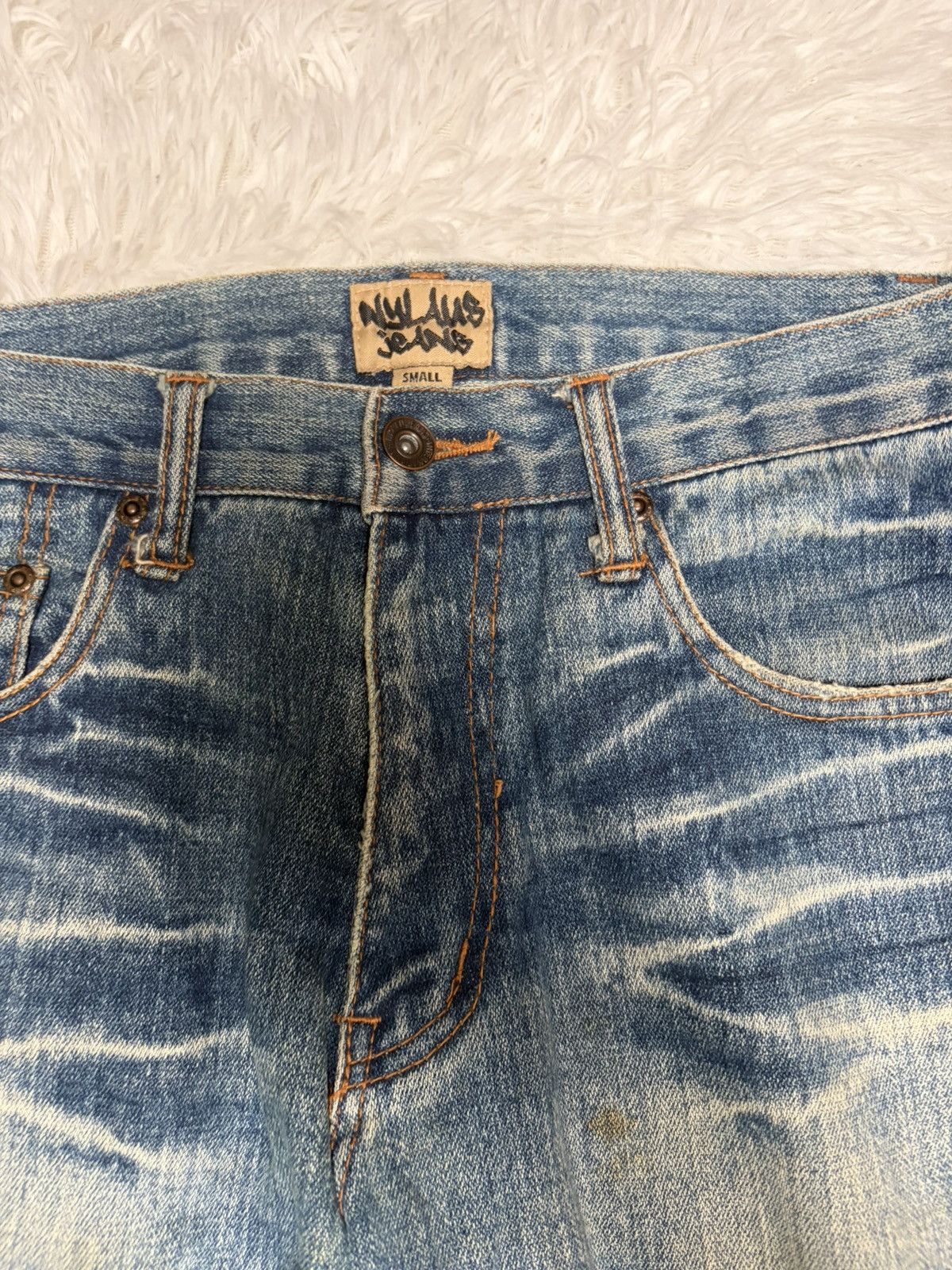 Hysteric Glamour 2000s Japanese Label tartans punk distressed ripped jeans Size US 30 / EU 46 - 3 Thumbnail