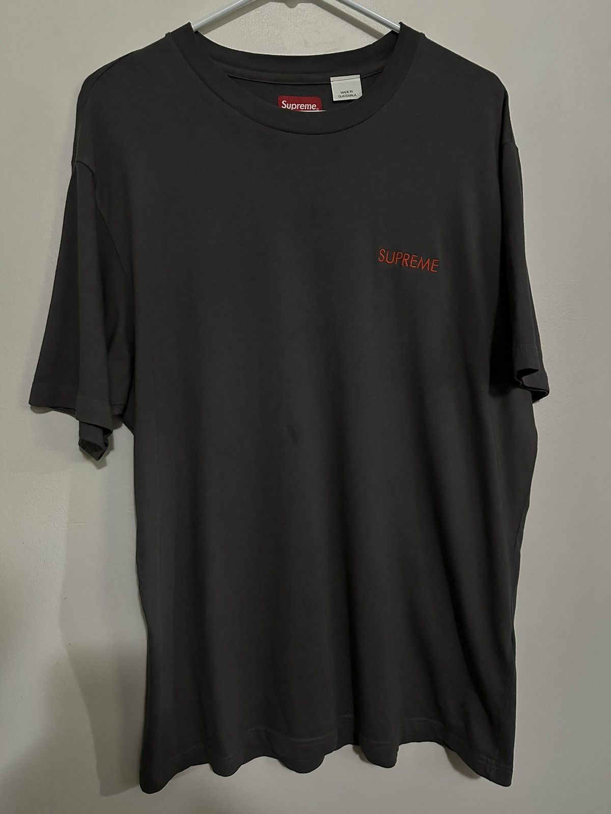 Supreme Supreme Washed Capital S/S Top Tee Size US M / EU 48-50 / 2 - 1 Thumbnail