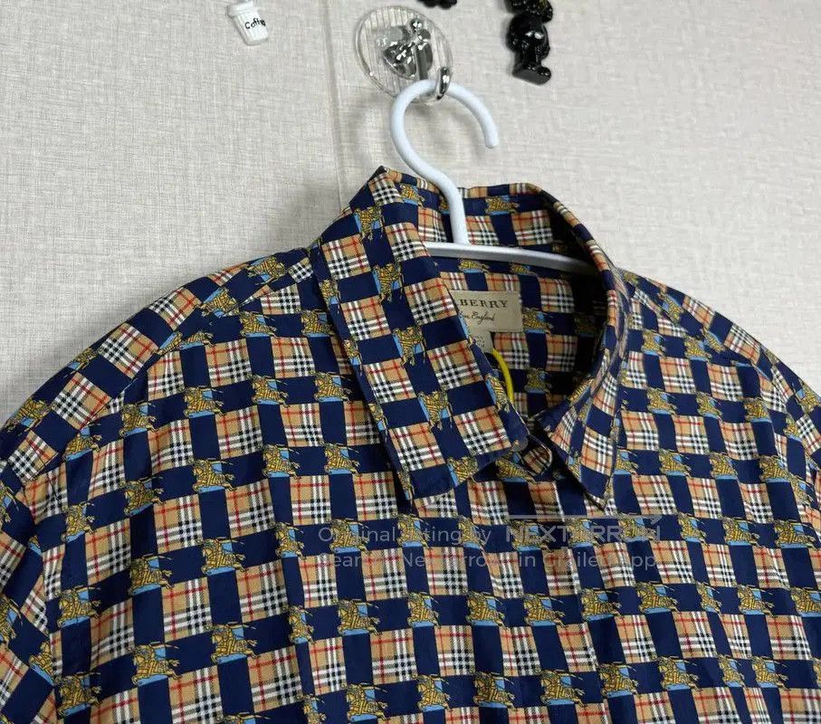 Other Burberry Women's Cotton Navy Shirt. Size XXS / US 00 / IT 34 - 2 Thumbnail