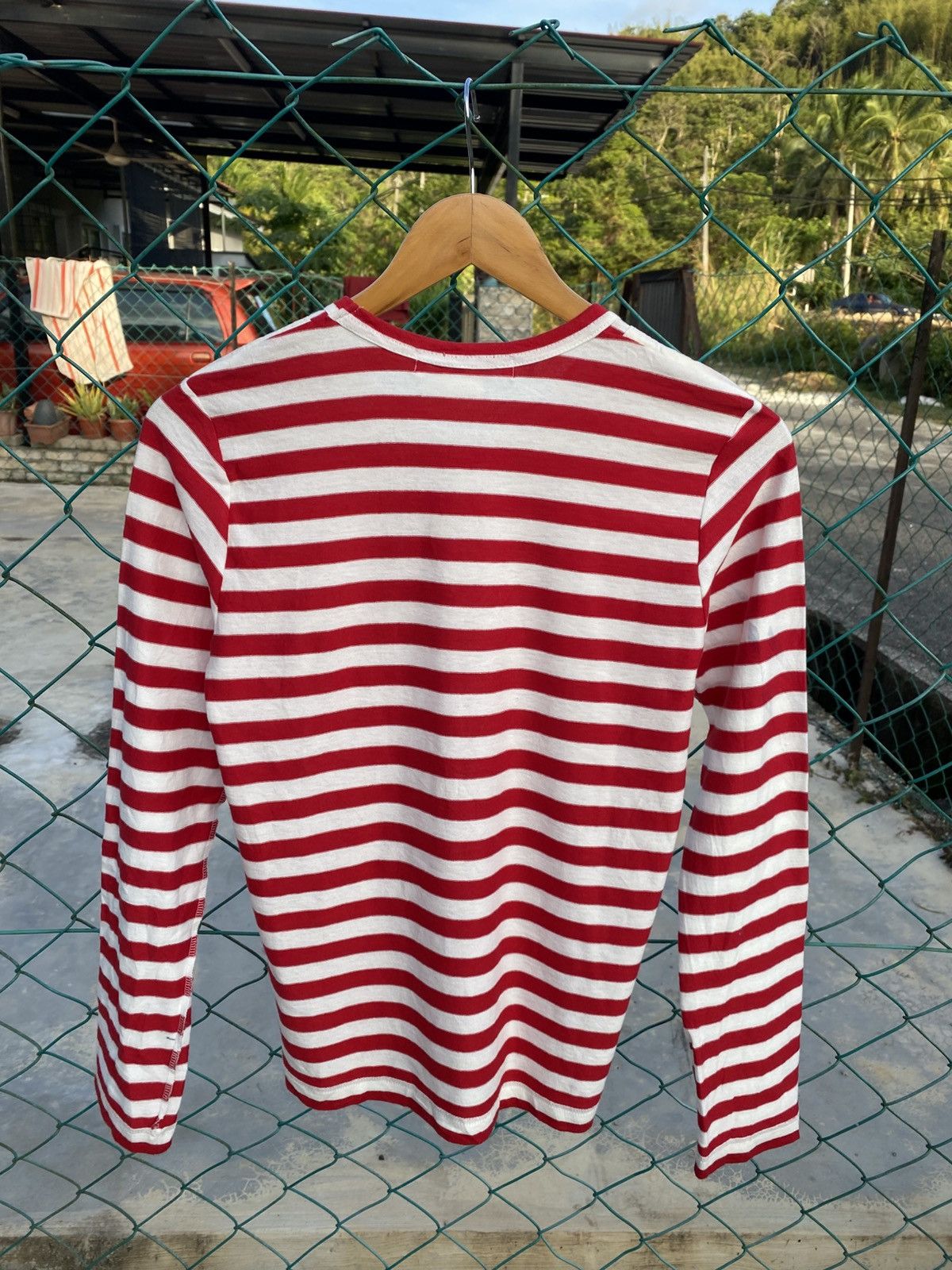Comme des Garcons AD2010 Comme des Garcons breton striped tshirt Size S / US 4 / IT 40 - 2 Thumbnail