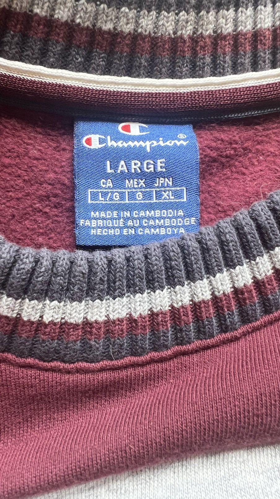 Band Tees × Champion × Vintage Champion sweatshirt big logo vintage band tee Large size Size US L / EU 52-54 / 3 - 3 Thumbnail