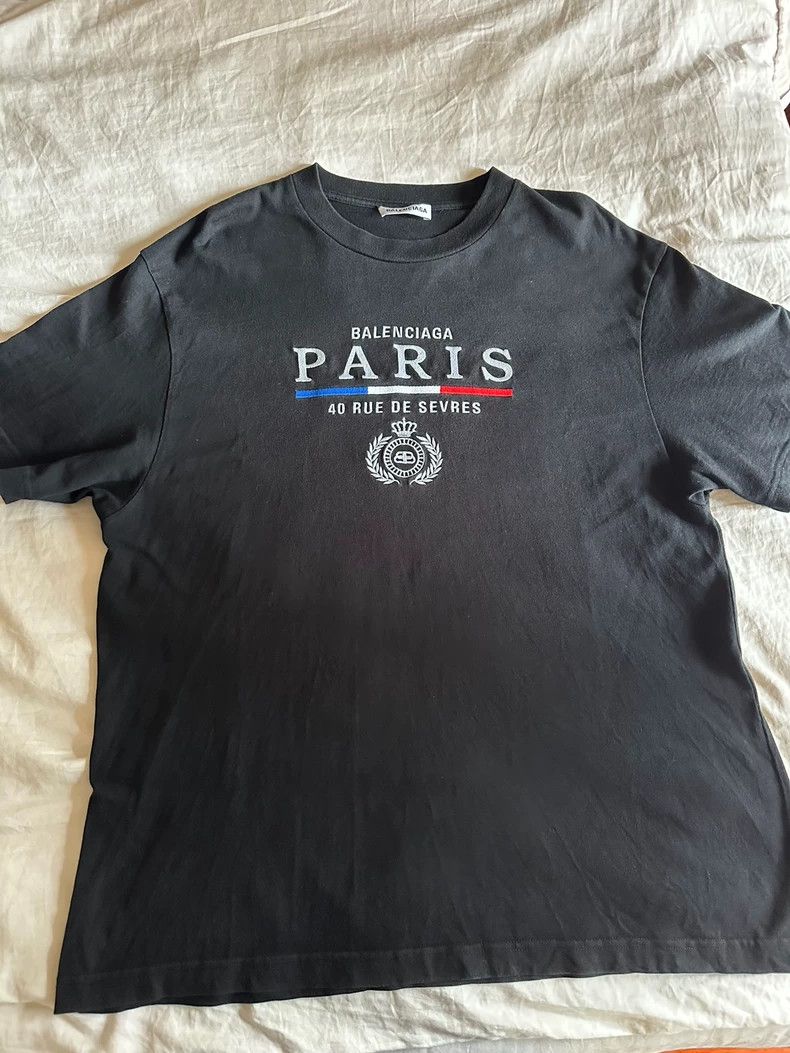 Balenciaga Balenciaga Short Sleeve Tee Size US M / EU 48-50 / 2 - 1 Thumbnail