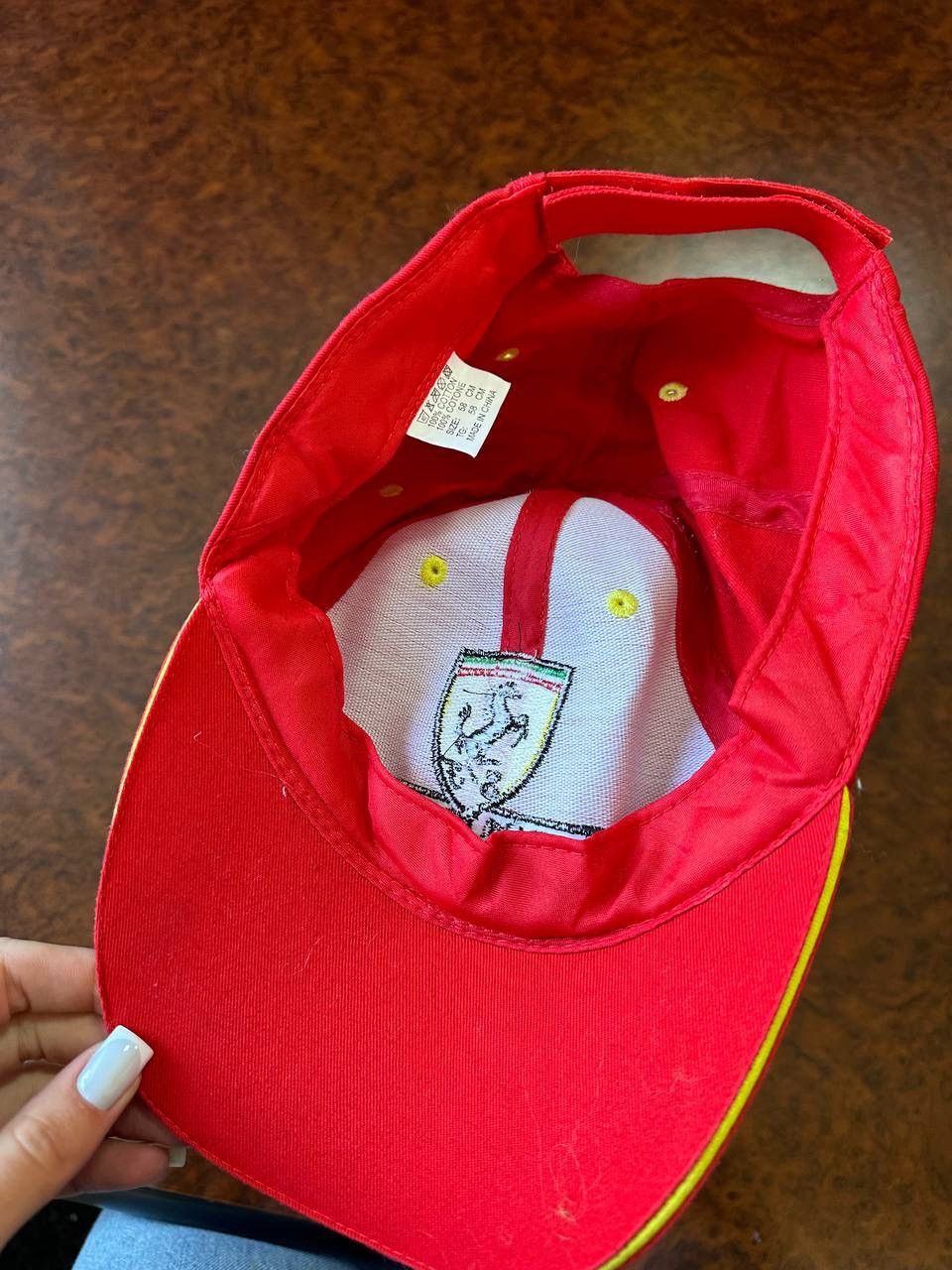 Ferrari × Vintage Vintage F-1 Ferarri Schumacher Racing Cap Y2K Os Size ONE SIZE - 6 Thumbnail