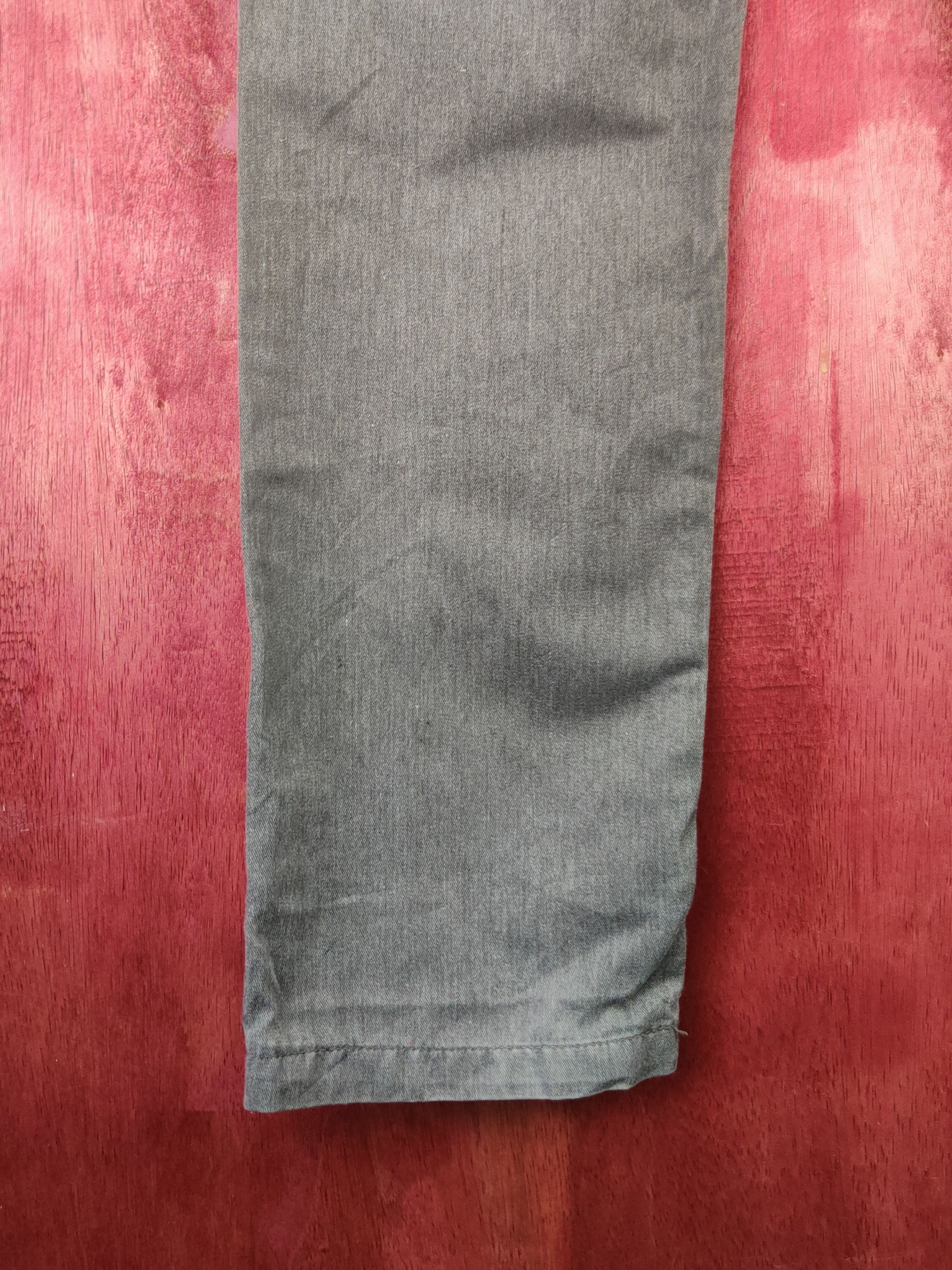 Japanese Brand × Vintage Walter & Barnes-Confirm Gray faded Casual Pants #S1462 Size 31" - 9 Thumbnail