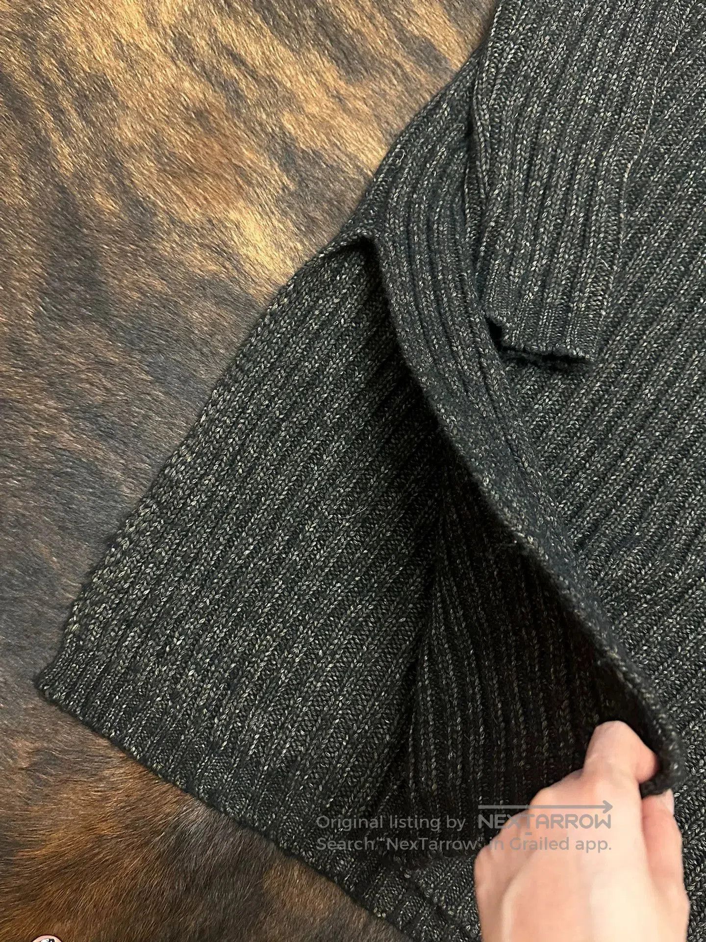Japanese Brand UMA WANG Long Sweater Dress. Size S / US 4 / IT 40 - 2 Thumbnail
