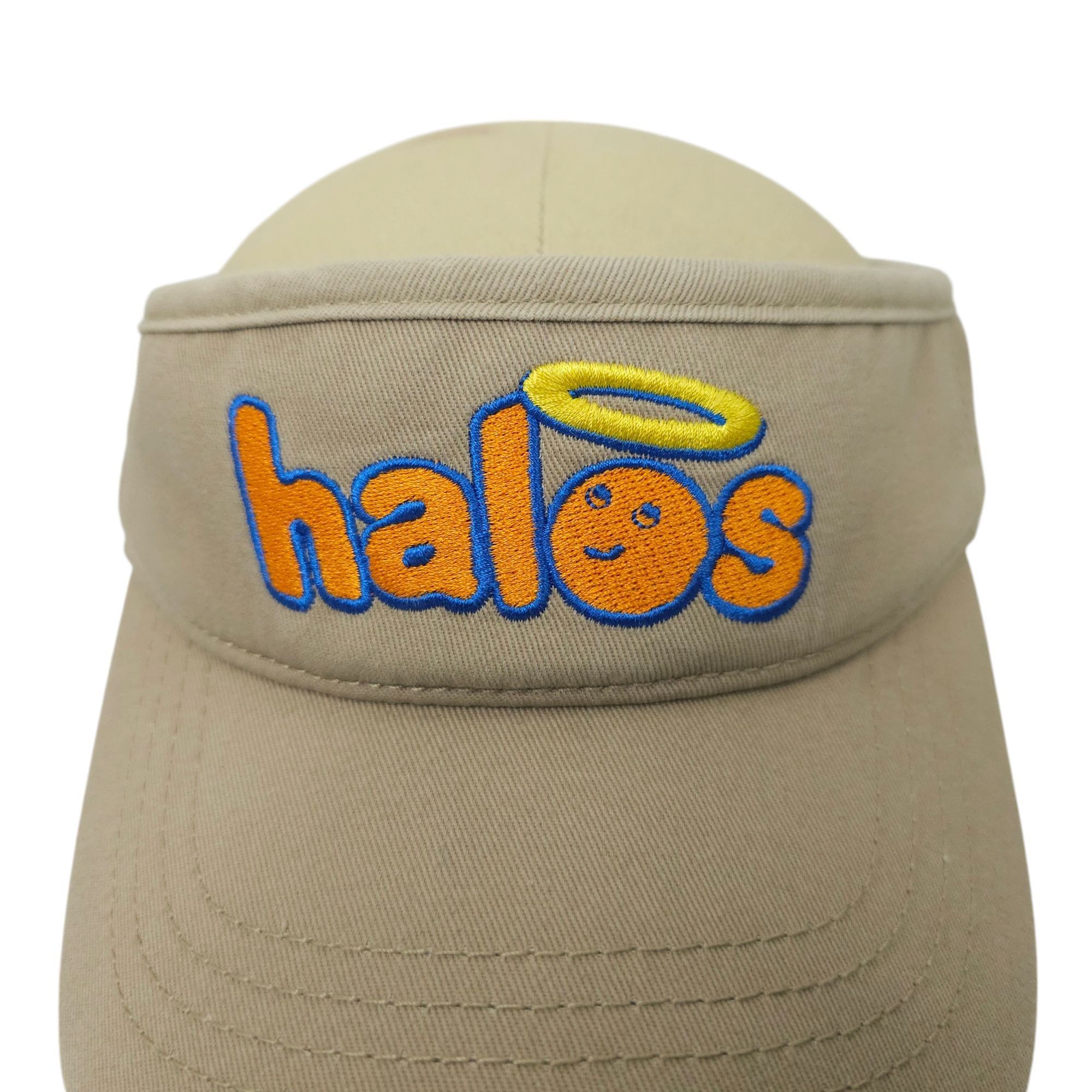Other Halos Oranges Adjustable Strapback Visor Cap Washed Chino Size ONE SIZE - 7 Thumbnail