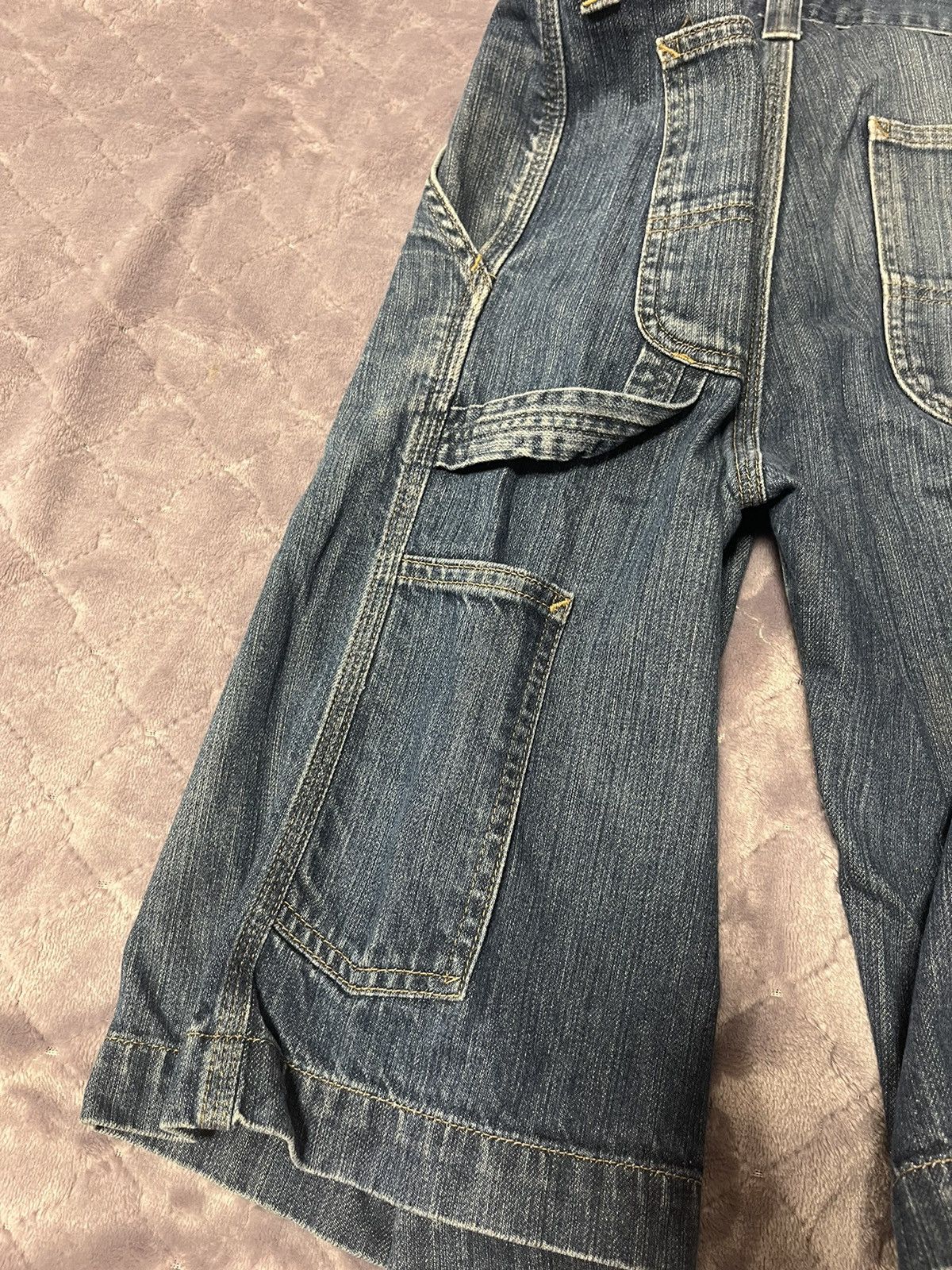 Carhartt 🐬TRUE VINTAGE WORK CARHARTT DOUBLE KNEE SHORTS Size US 28 / EU 44 - 6 Thumbnail