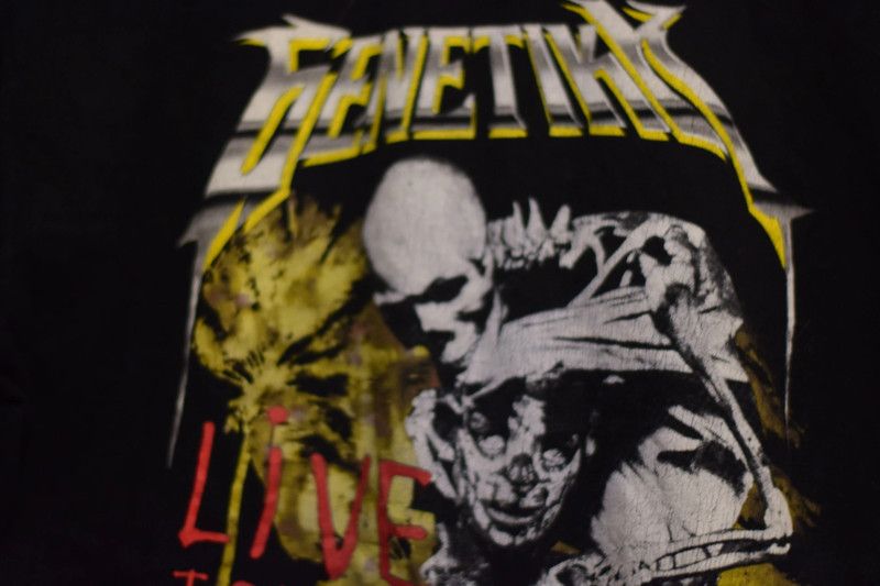 Band Tees genetikk outta this world fuck live tour men's tshirt Size US M / EU 48-50 / 2 - 5 Thumbnail
