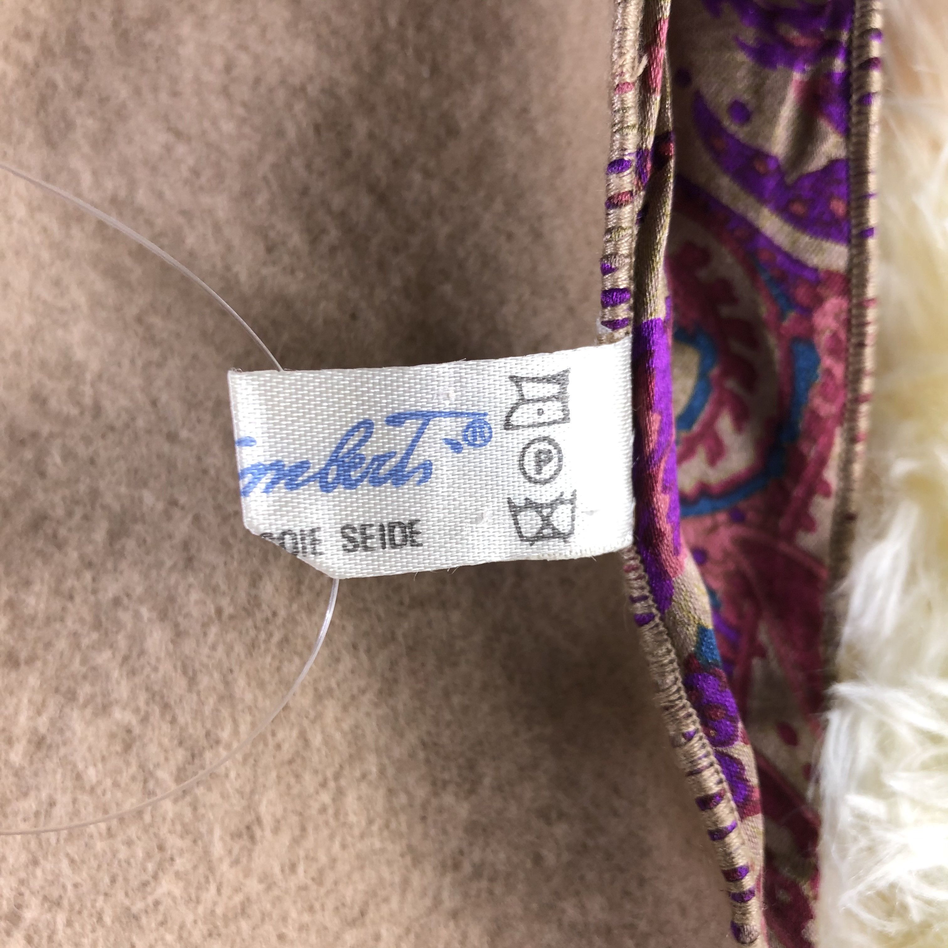 Vintage Paisley Scarf / Muffler / Neckwear - KM90 Size ONE SIZE - 5 Thumbnail
