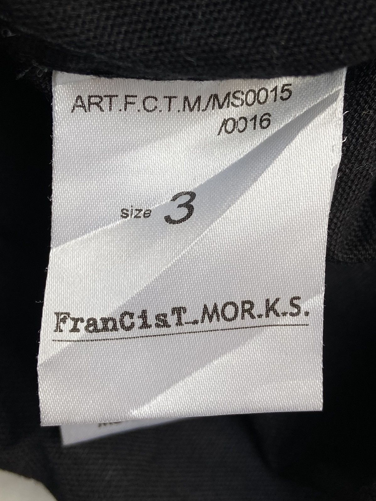FranCisT MOR.K.S FRANCIST.MOR.K.S. Black Shirt Size US M / EU 48-50 / 2 - 7 Thumbnail