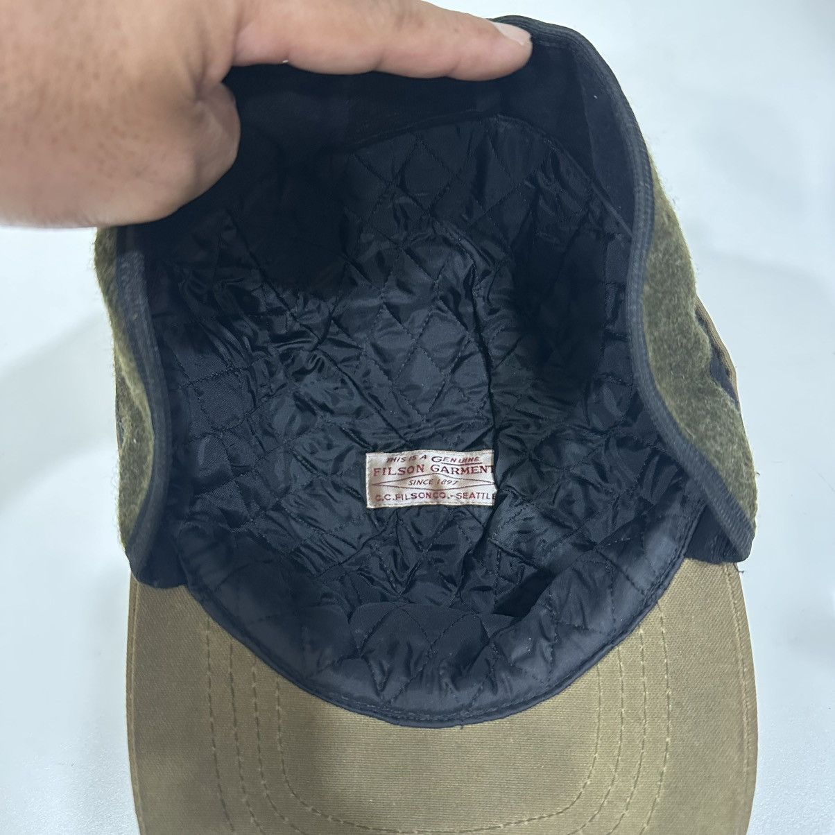 Filson ‼️YES‼️ VINTAGE WORWEAR FILSON GARMENT CAP Size ONE SIZE - 8 Thumbnail