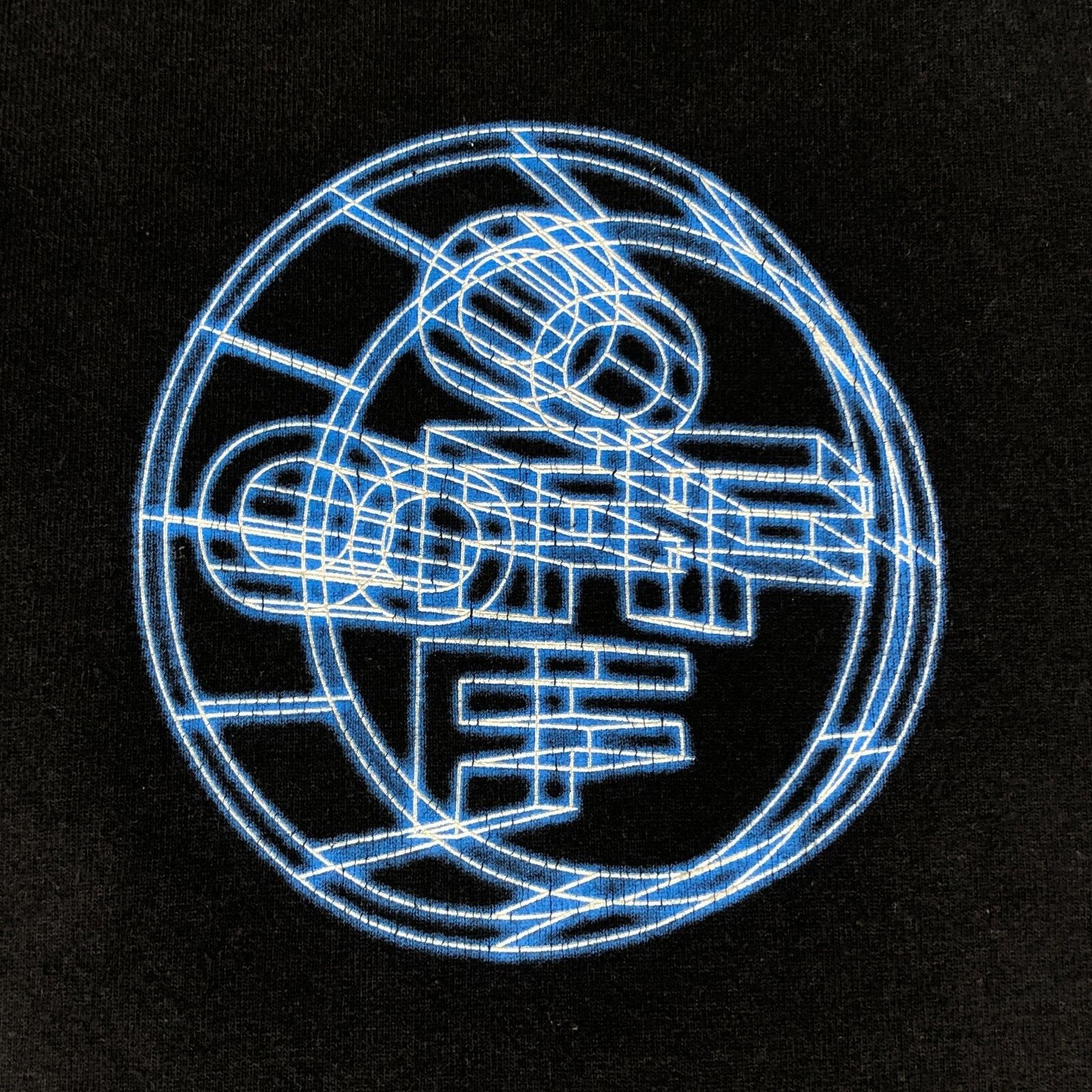 Off-White Off White Rationalism Black Blue Tee T Shirt Size Large L Size US L / EU 52-54 / 3 - 4 Thumbnail