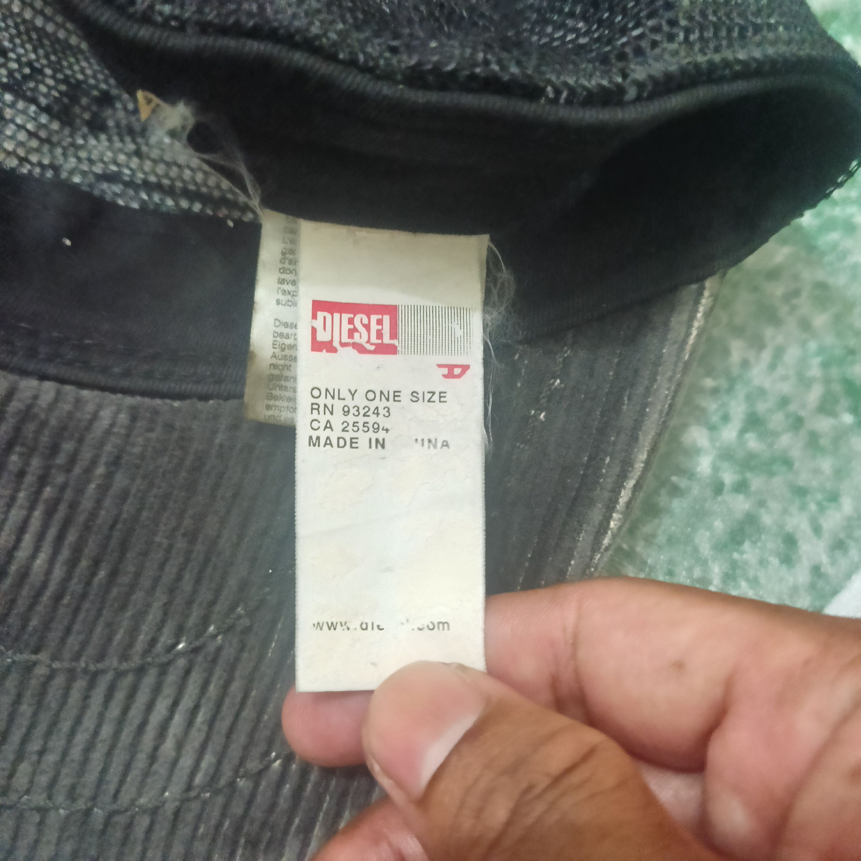 Diesel Rare Vintage Diesel Distressed Corduroy Cobra Trucker Cap Size ONE SIZE - 12 Thumbnail