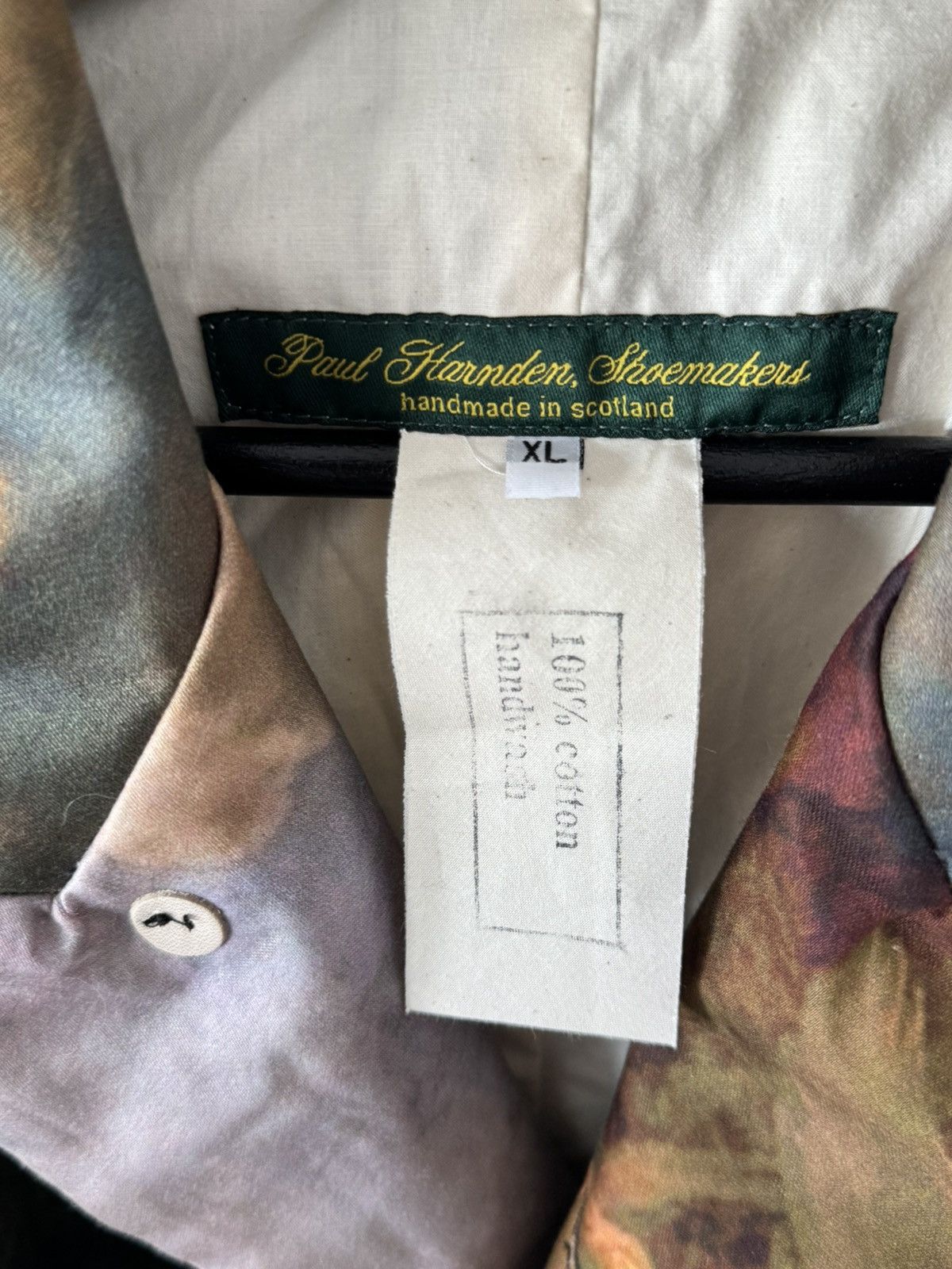 Paul Harnden Shoemakers Cotton Printed Pocket Blazer Size US XL / EU 56 / 4 - 8 Thumbnail