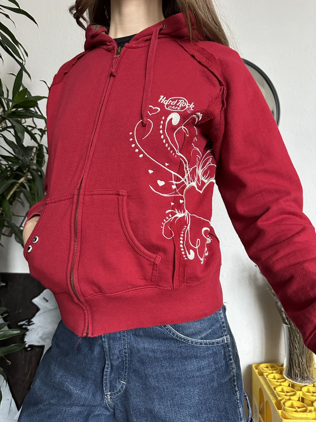 Hard Rock Zip Hoodie | Grailed