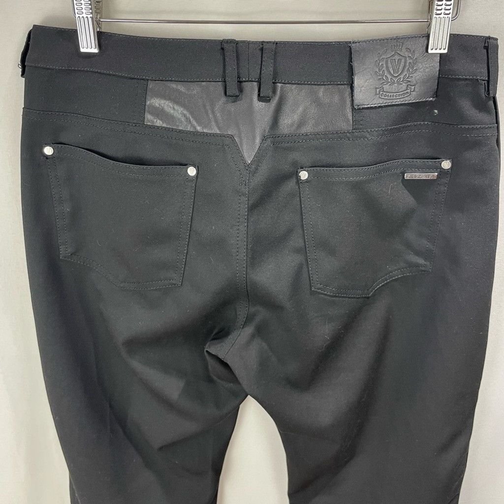 Versace Versace Collection Trend Black Straight Fit Jeans Size 34/28 Size US 34 / EU 50 - 8 Thumbnail