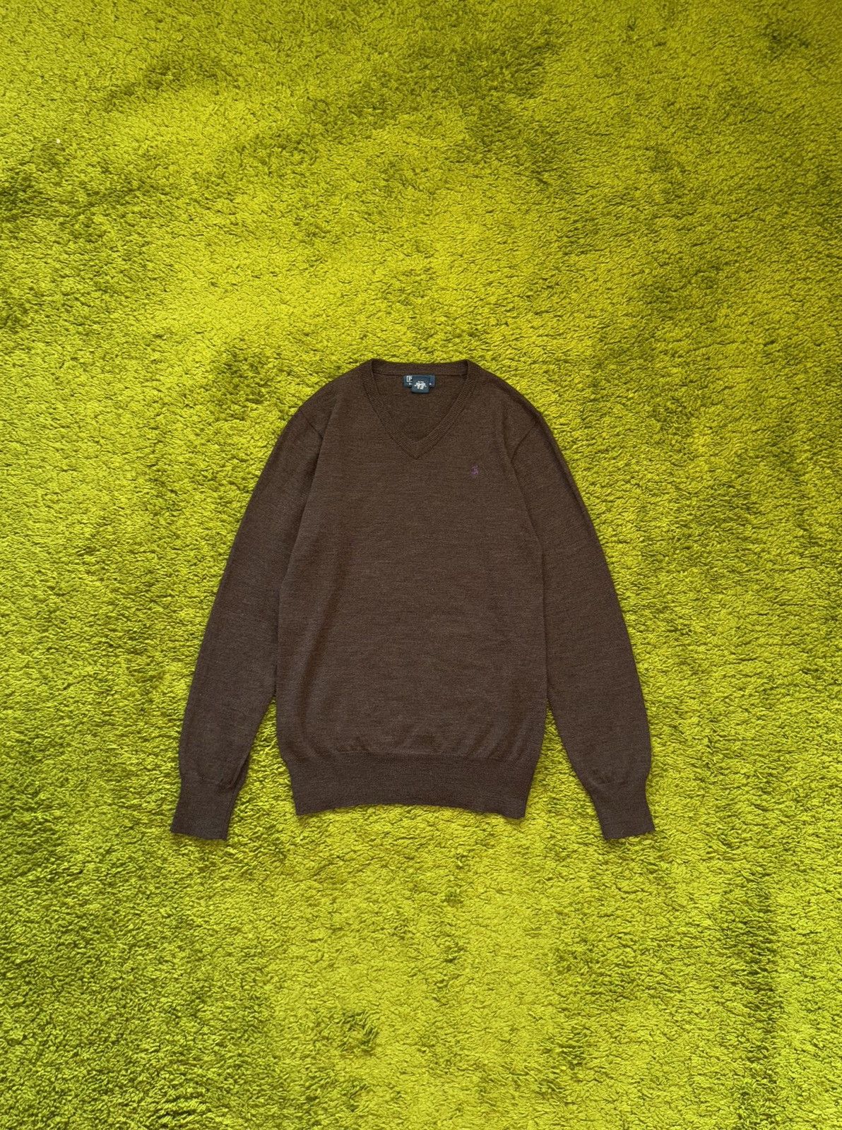 Polo Ralph Lauren Polo Ralph Lauren 100% wool v-neck sweater Size US XXS / EU 40 - 1 Thumbnail