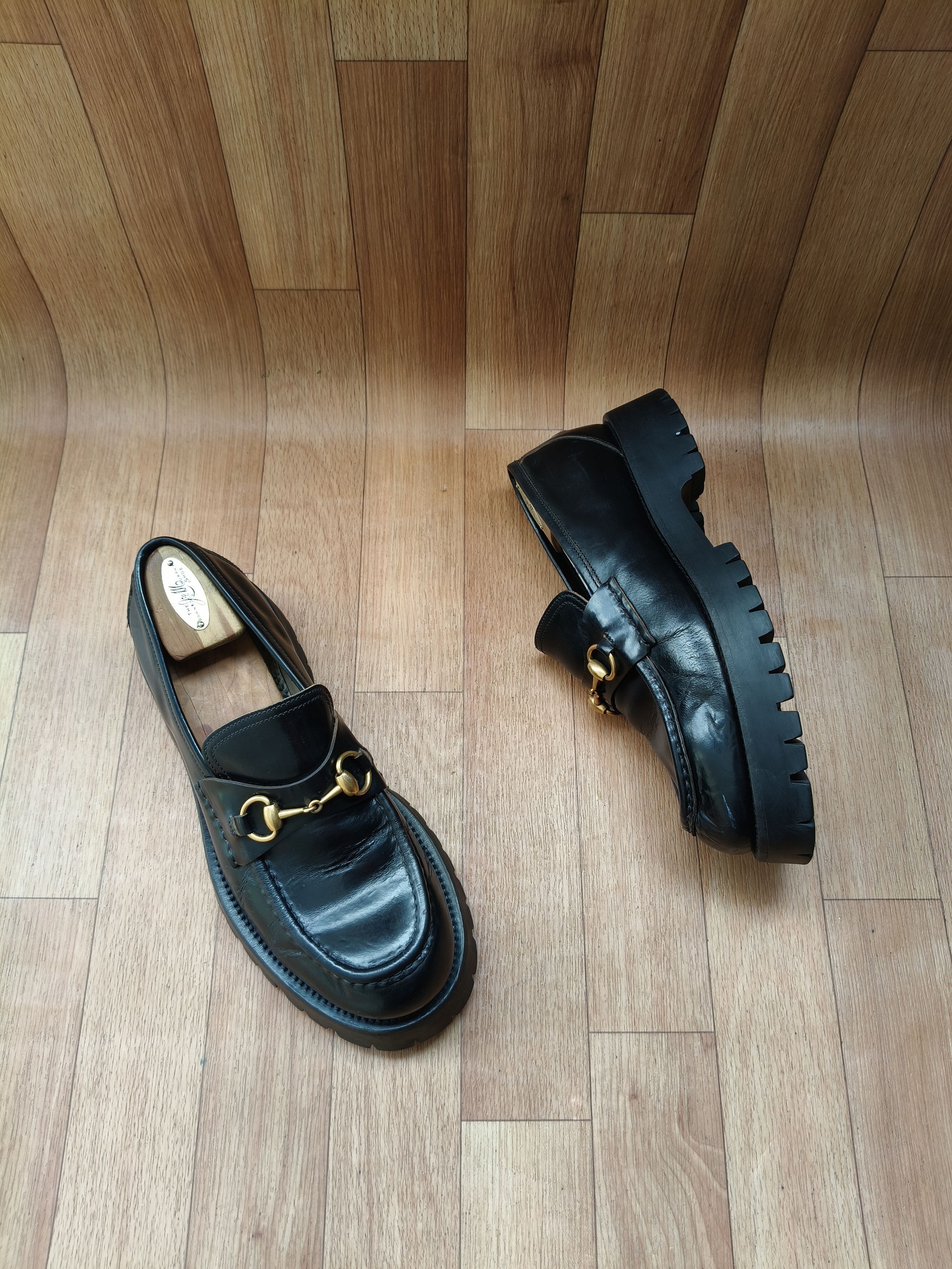 Gucci Gucci chunky lug horsebit loafers Size US 8.5 / EU 41-42 - 7 Thumbnail