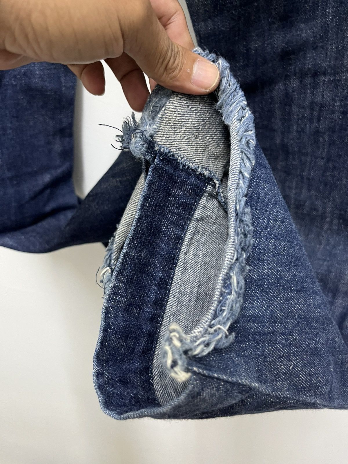 Japanese Brand Quaint Effect Soffa by Natural and Rythme Japan Denim Pants Size US 31 - 9 Thumbnail
