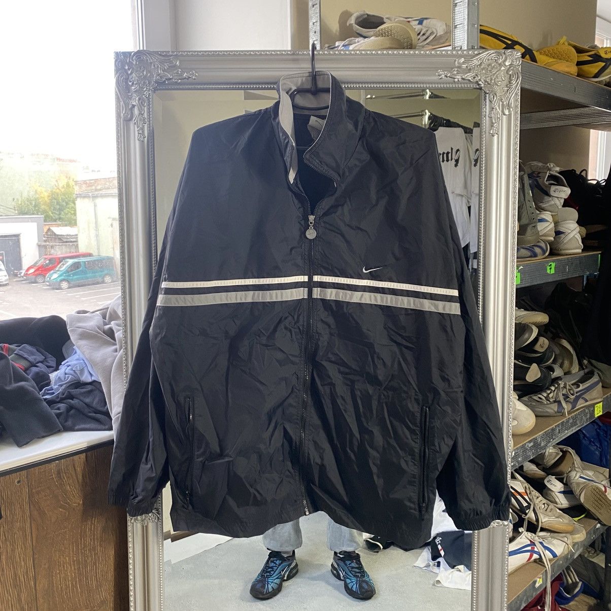 Nike 2000s Nike Track Jacket Vintage Rare Size US L / EU 52-54 / 3 - 1 Thumbnail