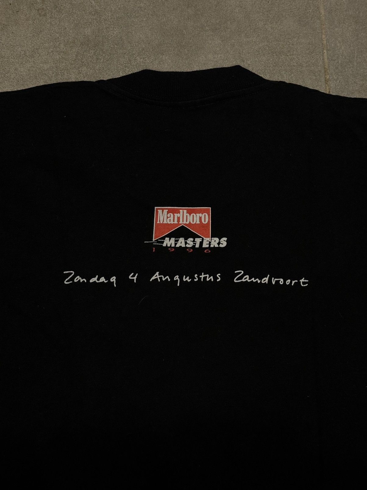 Formula 1 × Marlboro × Vintage 1996 Marlboro Formula 1 Racing T-shirt Tee vintage black Size US XL / EU 56 / 4 - 8 Thumbnail
