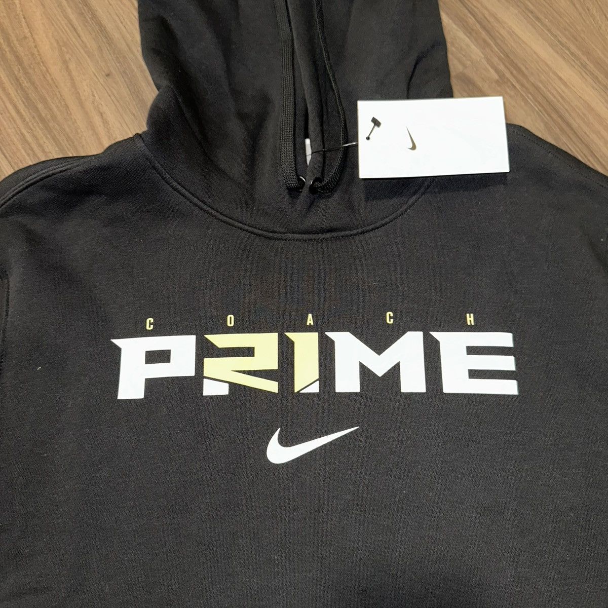 NCAA × Nike NWT Nike Men's Coach Prime Black Pullover Hoodie Size Large Size US L / EU 52-54 / 3 - 3 Thumbnail