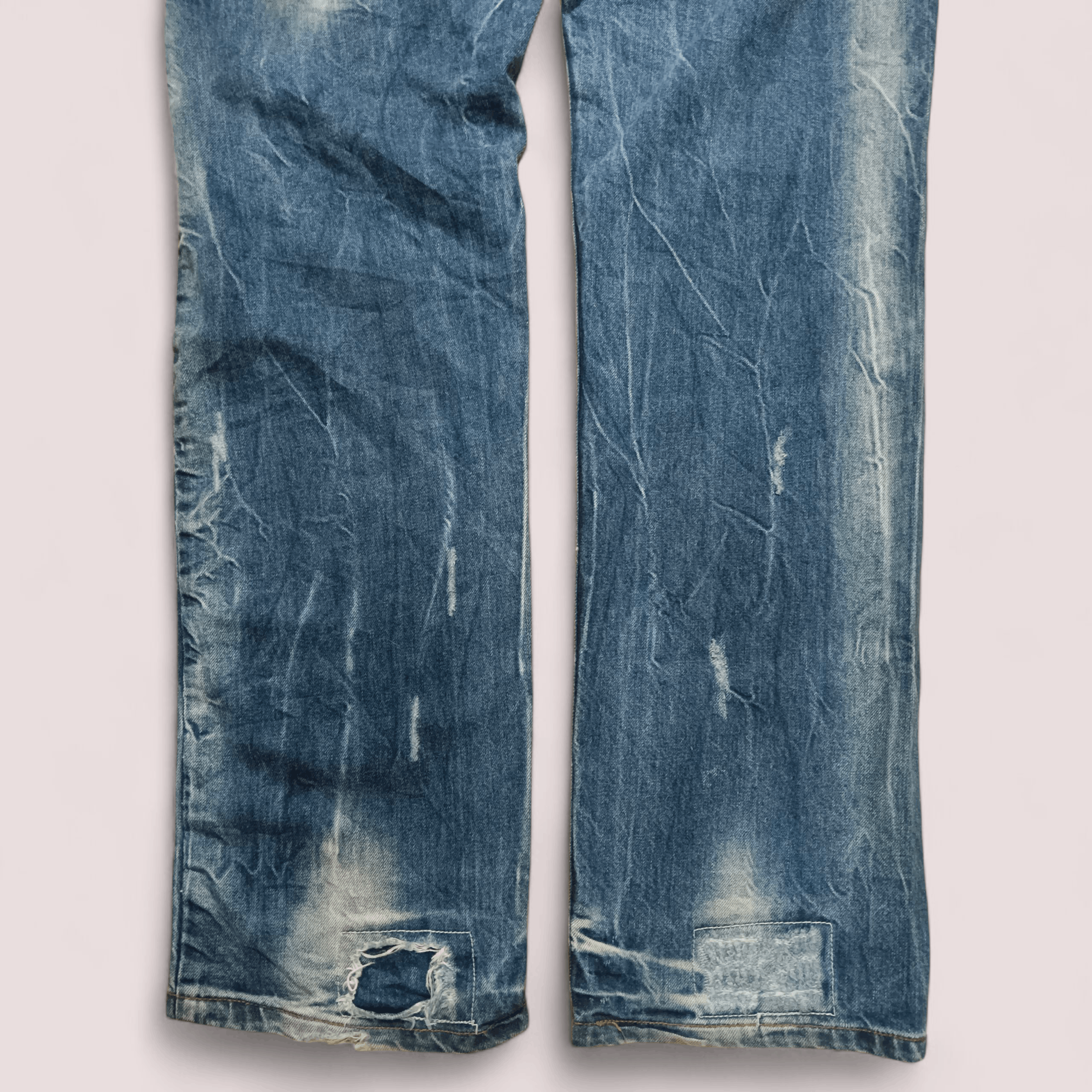 Takeshy Kurosawa Takeshy Kurosawa The Art Denim Size US 35 - 6 Thumbnail