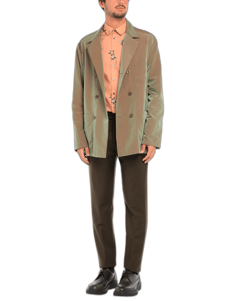 Maison Margiela pearlescent double-breasted blazer by maison margiela Size US M / EU 48-50 / 2 - 1 Thumbnail