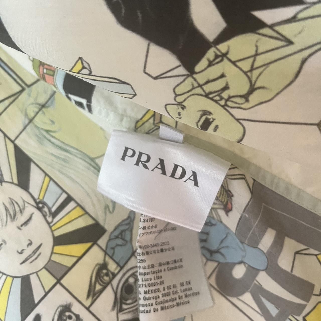 Prada SS18 Prada Camp Collar Button Up Full Print Comic Shirt Size US S / EU 44-46 / 1 - 3 Thumbnail